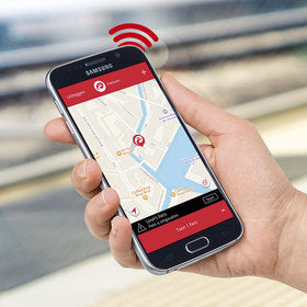 fiets met GPS tracker