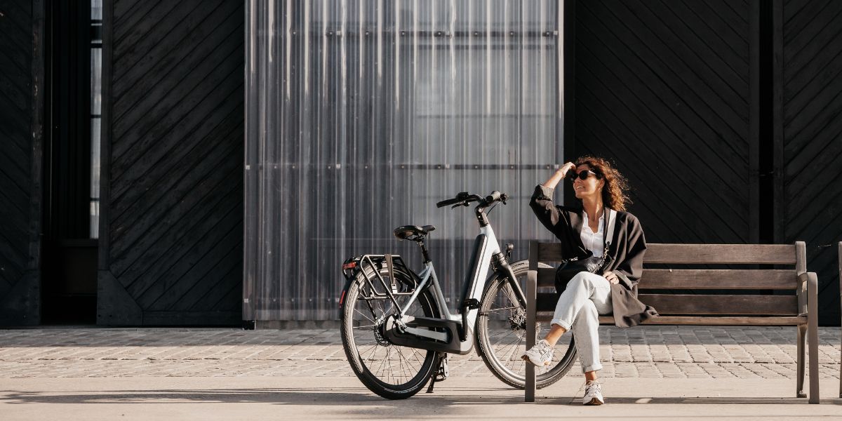 Elektrische damesfiets