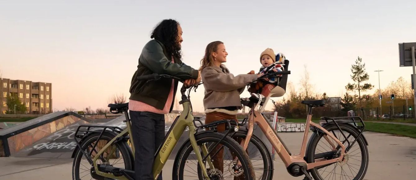 Elektrische moederfietsen