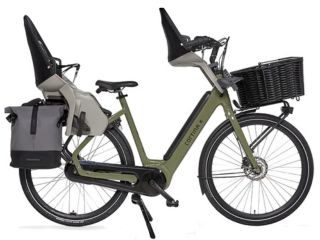 Elektrische moederfiets met zitjes