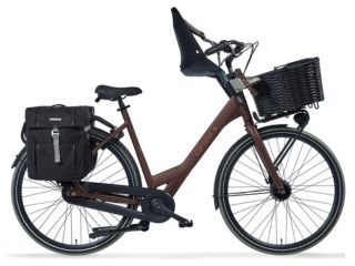 Moederfiets met kinderzitje