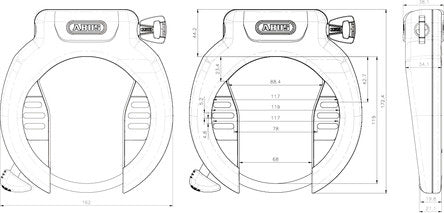 Abus Amparo Pro 4750X ART 2 Ringslot