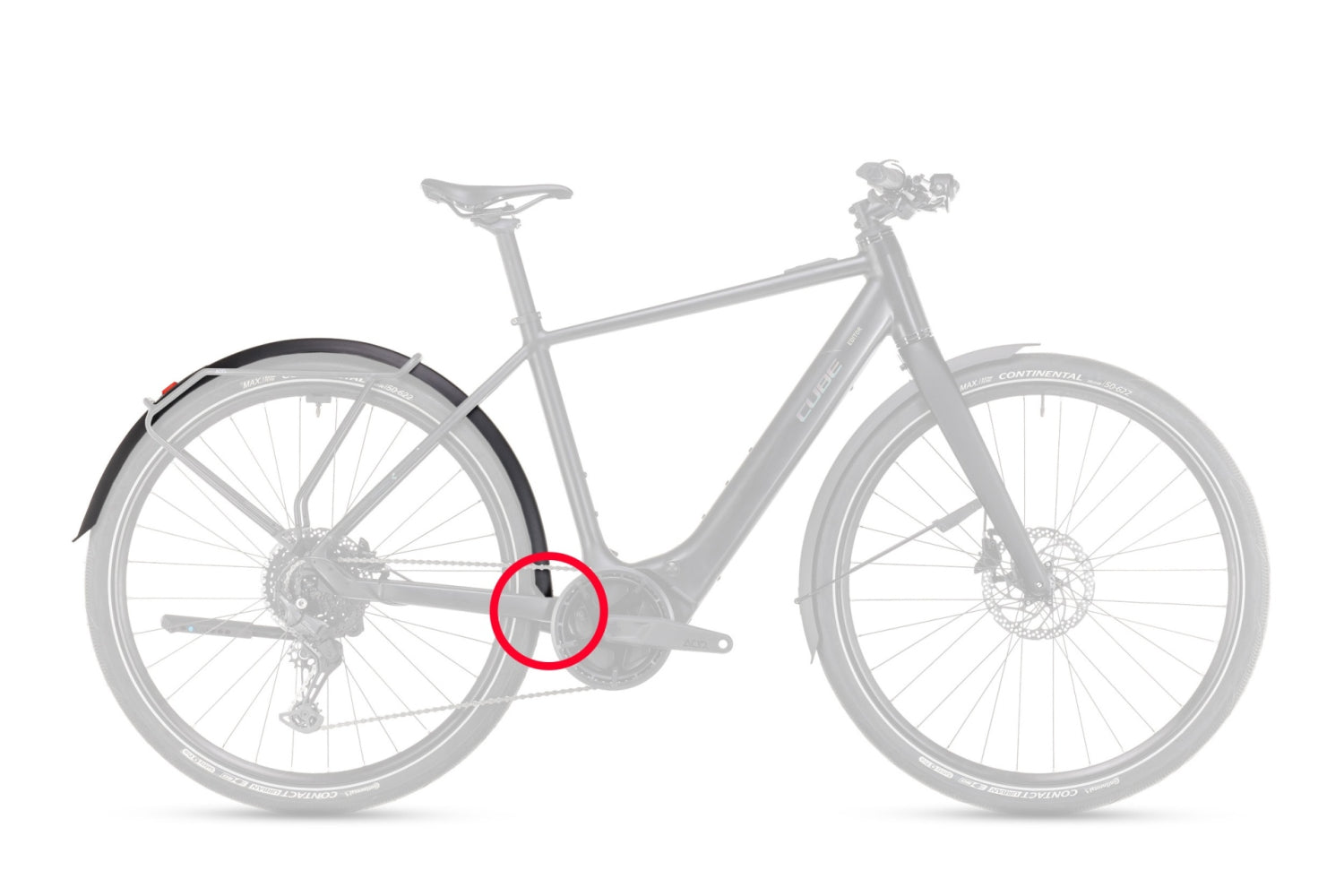 Acid Mudguard set Cube Editor Hybrid 28"