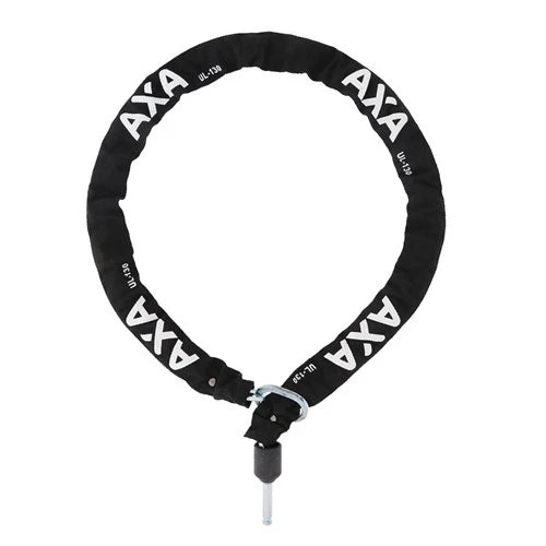 Axa insteekketting ULC 130cm Zwart