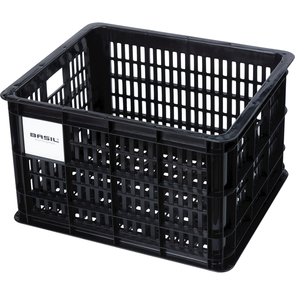 Basil Krat Zwart Medium