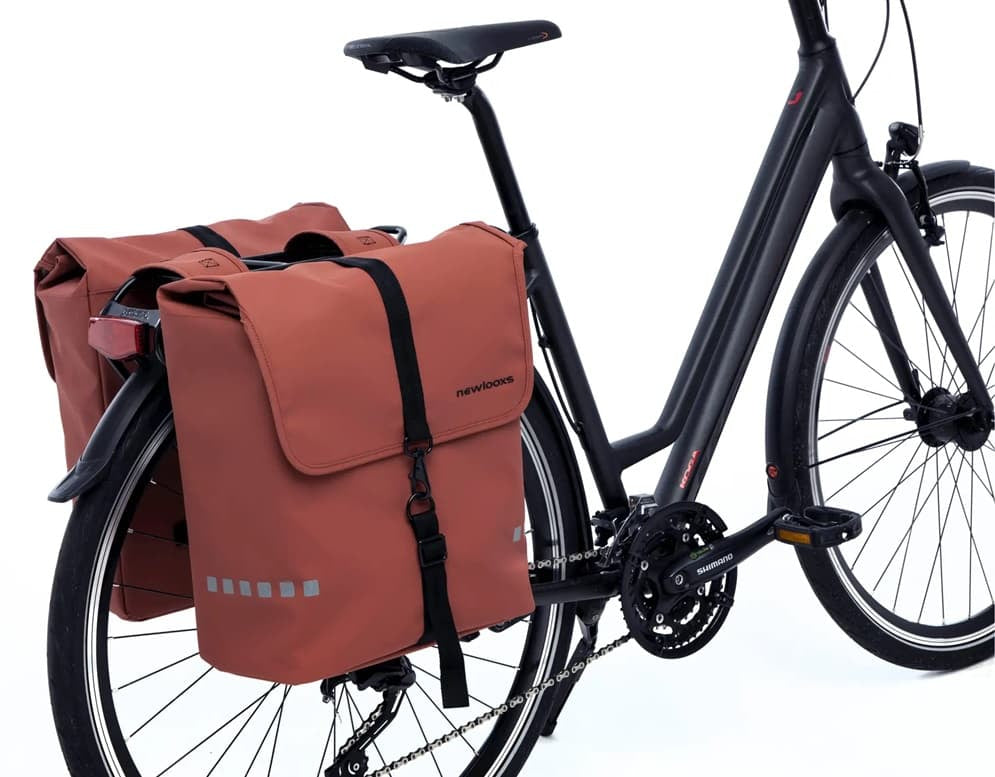 New Looxs Fietstas dubbel Odense Rust