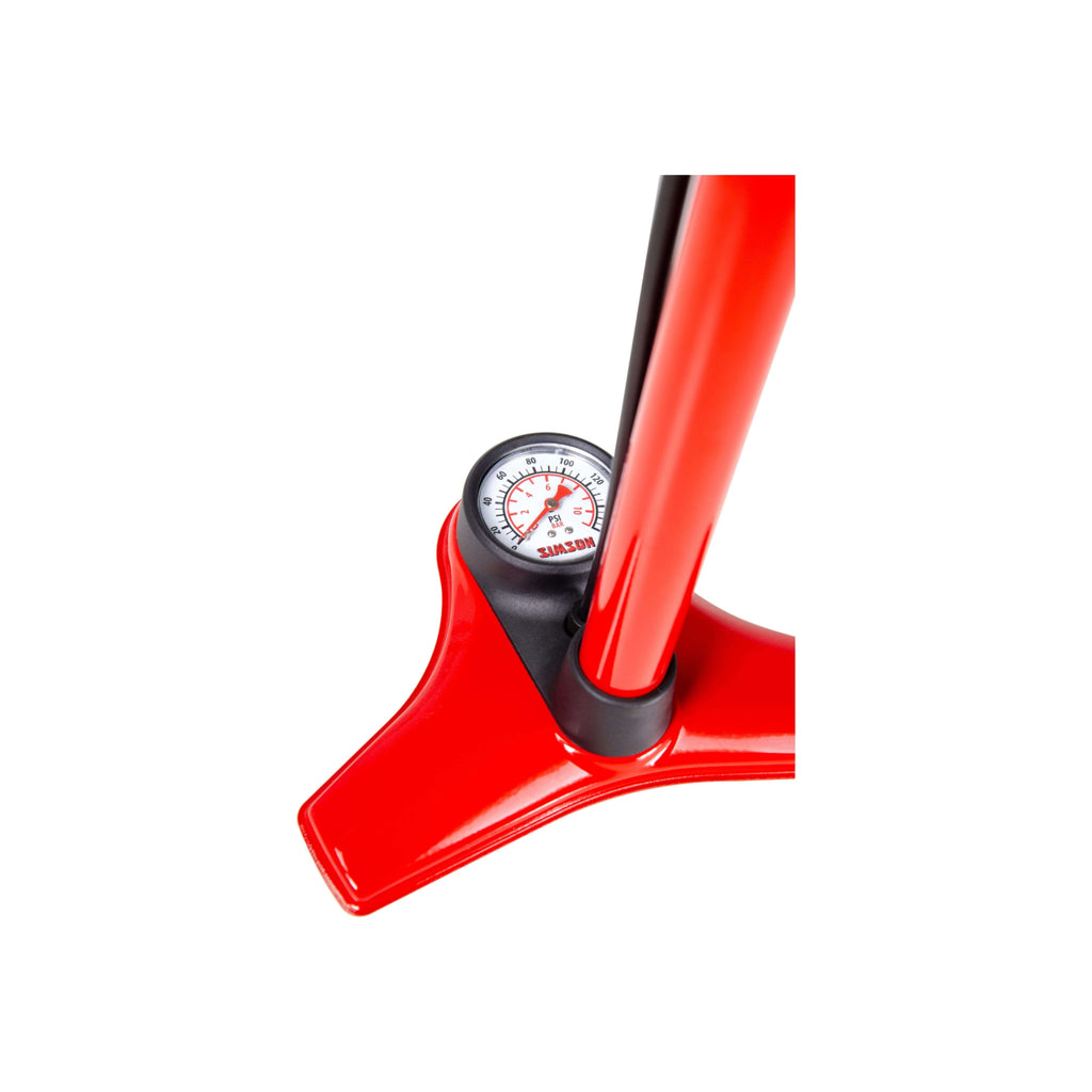 Simson Fietspomp Excellent met drukmeter