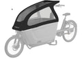 Tenways Cargo One Regenhuif Zwart