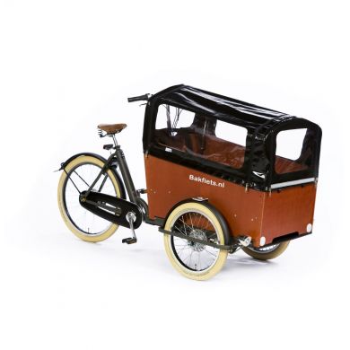 Bakfiets.nl Tent Trike Breed Zwart