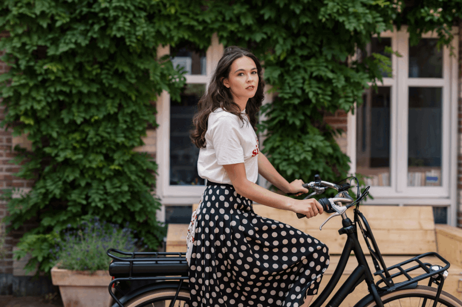 Elektrische transportfiets van Cortina