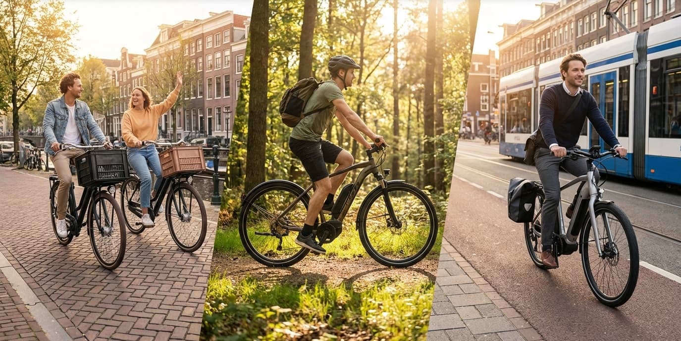 Elektrische fietsen voor dagelijks gebruik en recreatie